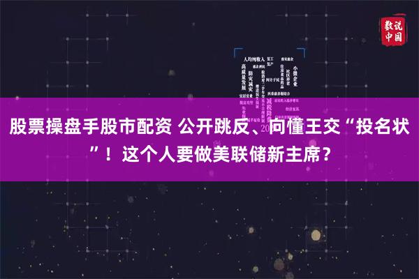 股票操盘手股市配资 公开跳反、向懂王交“投名状”！这个人要做美联储新主席？